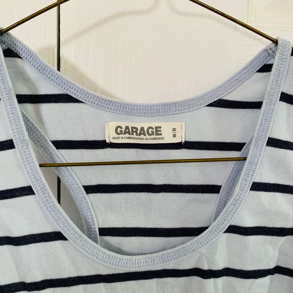 Garage striped crop top - Picture 3 of 4